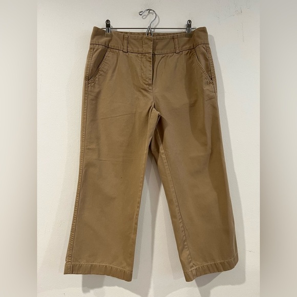 J crew pants Khaki shorts size 8 with 4 pockets 100%cotton - Picture 1 of 7